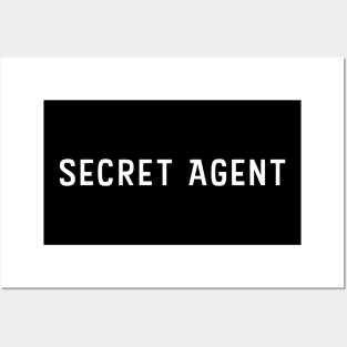 Secret Agent Posters and Art